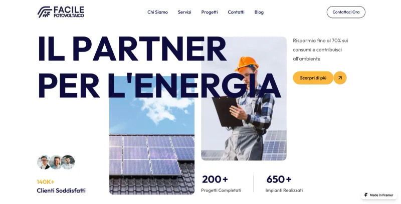 Anteprima di un sito web realizzato da Stopidesign