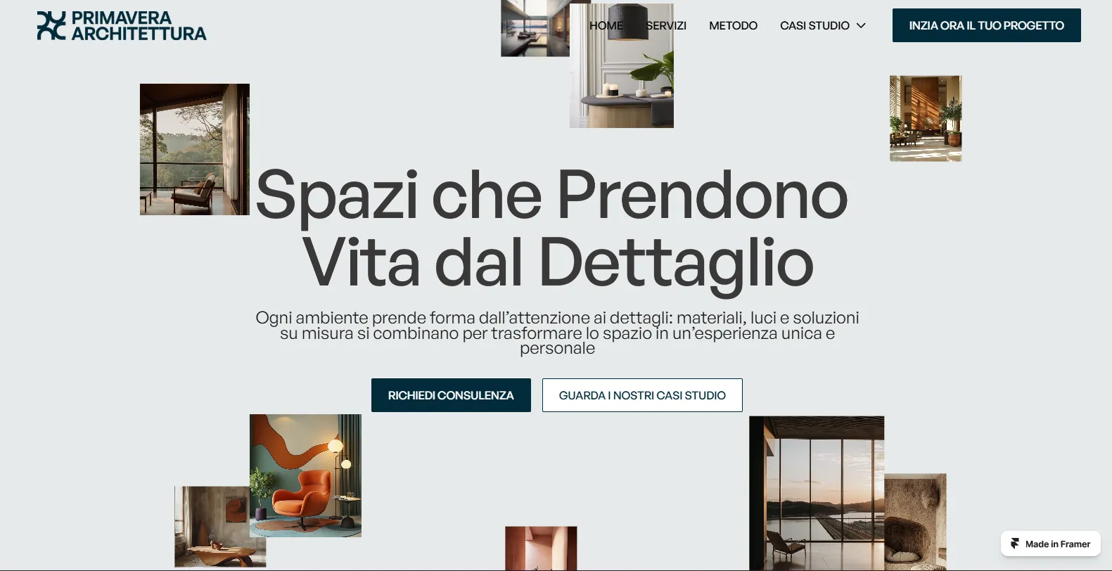 Anteprima di un sito web realizzato da Stopidesign